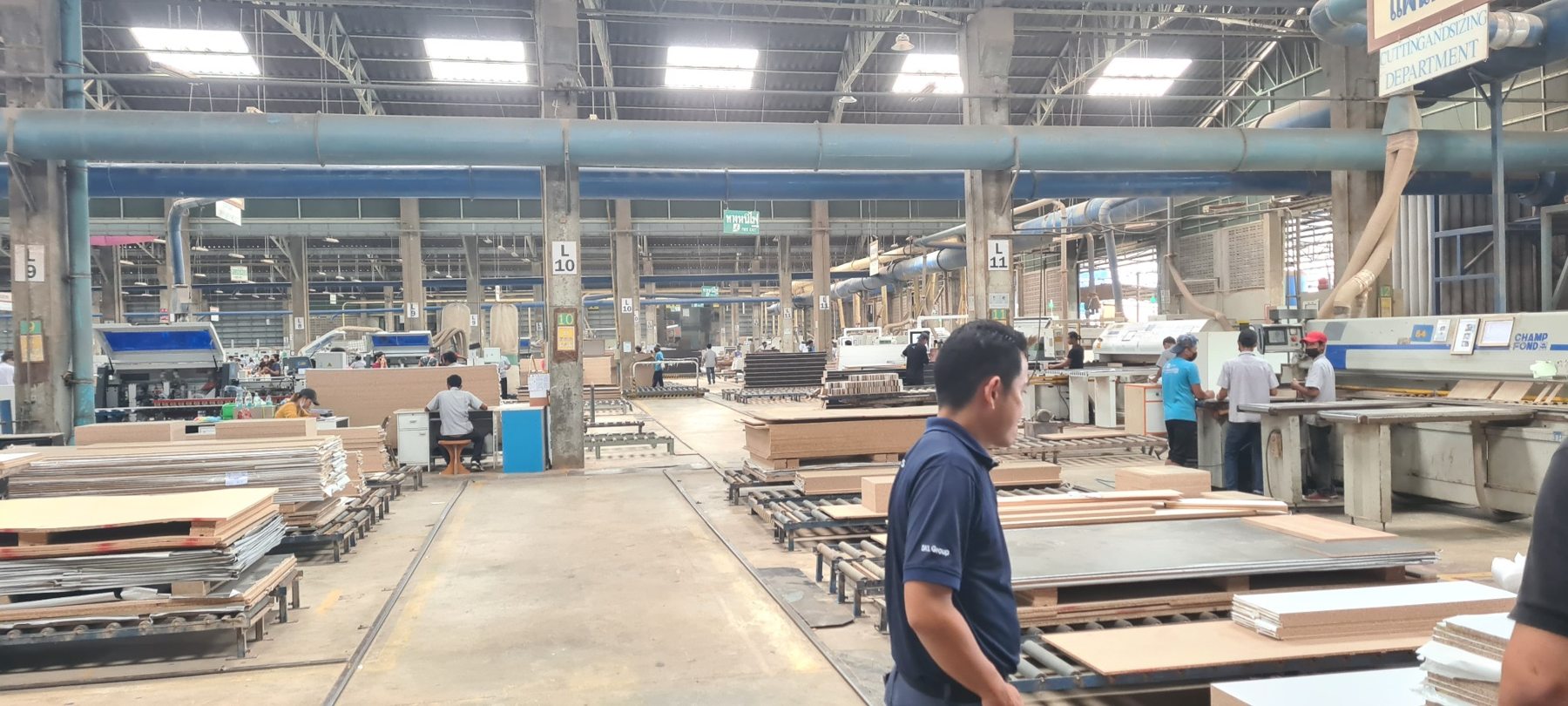 Active manufacturing floor