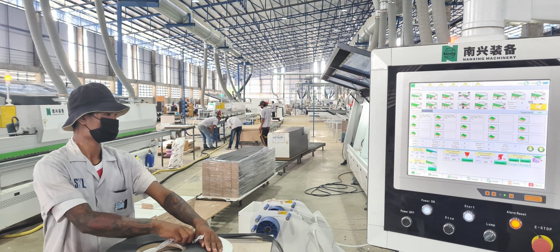 Manufacturing machinery and production controls